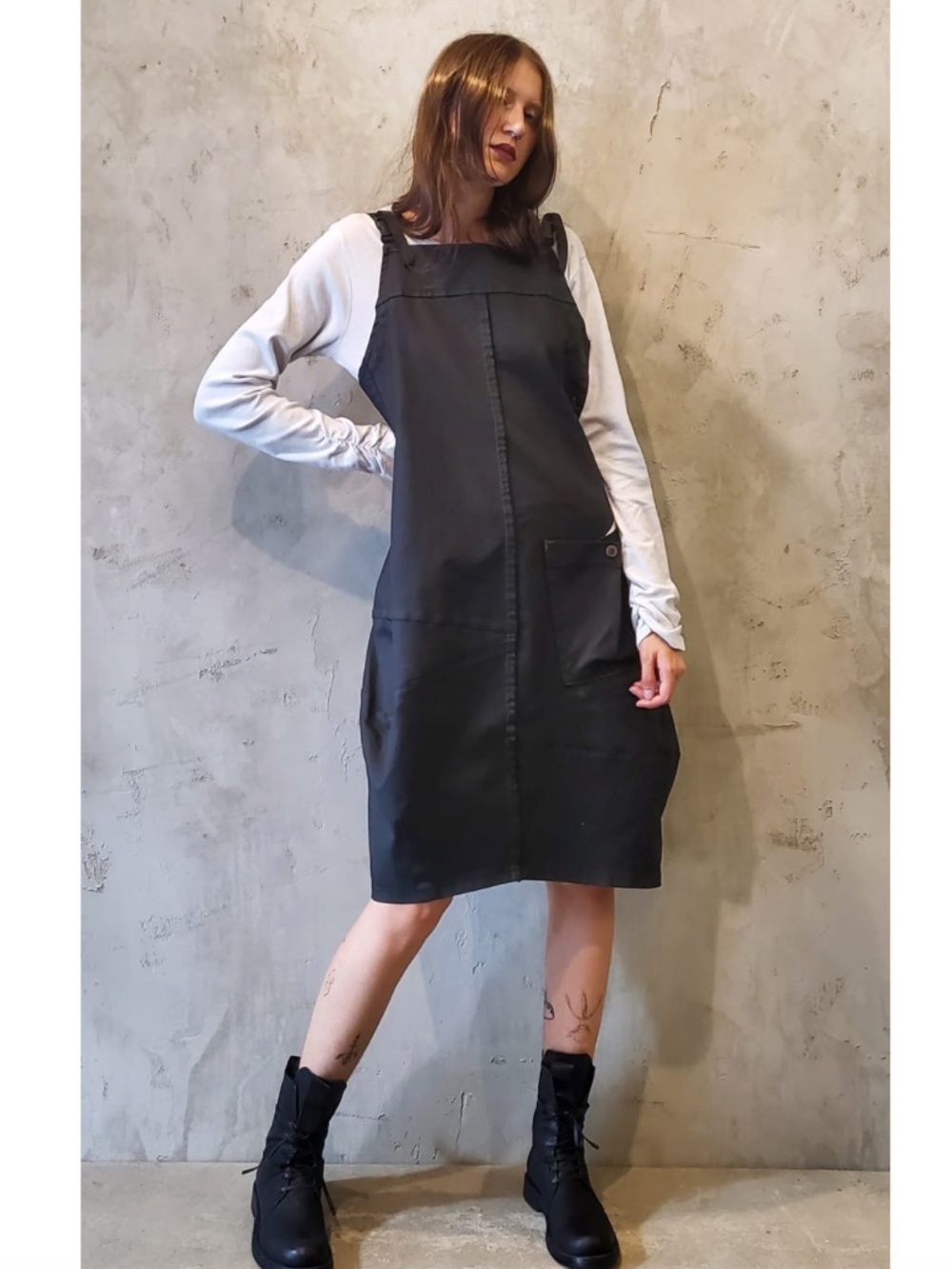 Lurdes Bergada Cotton Overall Dress - Picture 3 of 12